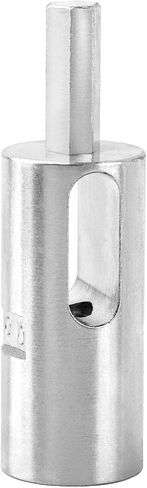 Wire Twisting Tool for Drill, Twist Ties 9 Gauge Drill Chuck Tool for Chain Link Fence, Easy Twist Fence Ties Tool for Chain Link Wire Fence Fit 3/8" Chuck Power Drill(Silver) in Saudi Arabia