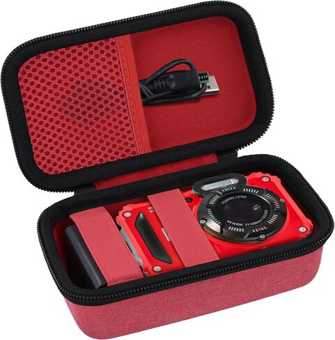 for Kodak PIXPRO WPZ2 Rugged Waterproof Digital Camera Hard Carrying Case,Compitable with Kodak 16MP 4X Optical Zoom Camera,Yellow Case in Kuwait