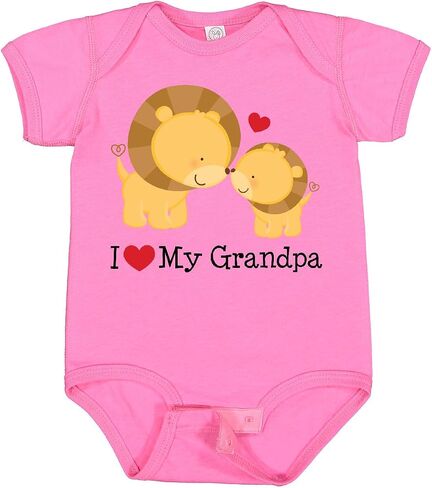 inktastic I Love My Grandpa Baby Bodysuit in Saudi Arabia