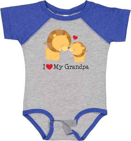 inktastic I Love My Grandpa Baby Bodysuit in Saudi Arabia