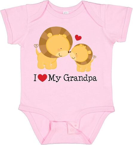 inktastic I Love My Grandpa Baby Bodysuit in Saudi Arabia