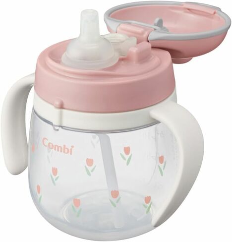 [صنع في اليابان] Baby Bity Baby Mag Rakumagu First Straw 240ml Made في اليابان (Tulip) in Kuwait