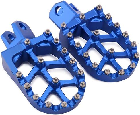 Foot Pegs Footpegs Footrest Pedals CNC Aluminum Foot rests For RM125 86-06 RM250 89-06 RM250Z 01-06 RMX250 89-96 DR-Z 400 DR-Z 400E DR-Z 400SDR-Z 400SM KLX400R Dirt Bike Gold in Kuwait