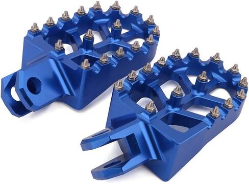 Foot Pegs Footpegs Footrest Pedals CNC Aluminum Foot rests For RM125 86-06 RM250 89-06 RM250Z 01-06 RMX250 89-96 DR-Z 400 DR-Z 400E DR-Z 400SDR-Z 400SM KLX400R Dirt Bike Gold in Kuwait