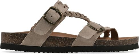 WHITE MOUNTAIN Women's Haziest Braided Signature Comfort-Molded Footbed Sandal in Saudi Arabia