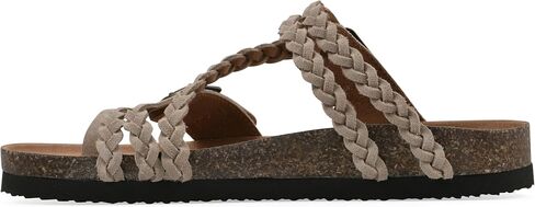 WHITE MOUNTAIN Women's Haziest Braided Signature Comfort-Molded Footbed Sandal in Saudi Arabia