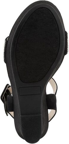 Sugar Women's Wedge Sandals – Ankle Strap Heels, Dressy Platform Open-Toe Shoes, Boho Peep-Toe Summer Pump - Chili in Kuwait