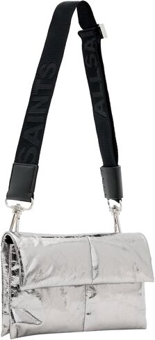 AllSaints Ezra Quilt Crossbody, Sepia Brown in Kuwait