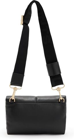 AllSaints Ezra Quilt Crossbody, Sepia Brown in Kuwait