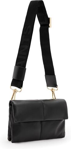 AllSaints Ezra Quilt Crossbody, Sepia Brown in Kuwait