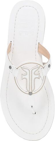 Frye Taylor Logo Sandal - صندل جلدي متميز للسيدات ، تصميم مريح ، أحذية أنيقة غير رسمية للارتداء اليومي in Kuwait