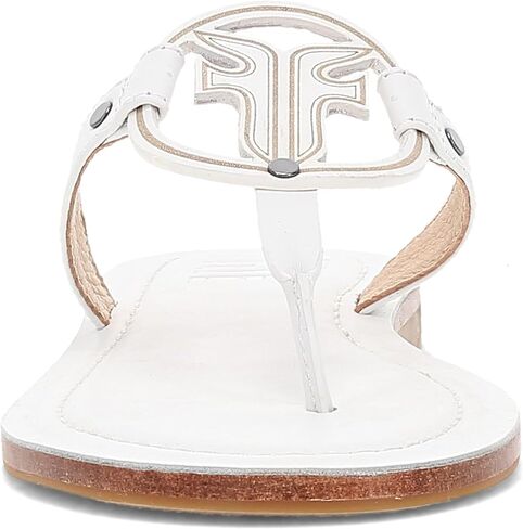 Frye Taylor Logo Sandal - صندل جلدي متميز للسيدات ، تصميم مريح ، أحذية أنيقة غير رسمية للارتداء اليومي in Kuwait