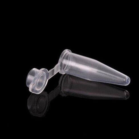 0.5ml Microcentrifuge Tubes 4000PCS,Centrifuge Tubes with Attached Lid,Clear Conical Micro Centrifuge Small Sample Bottle Vials Container for Lab,Plastic Lab Snap Tubes (4Bag Packs) in Saudi Arabia