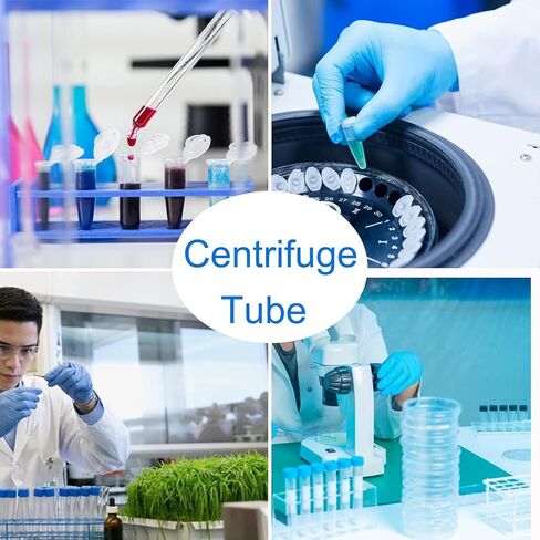 0.5ml Microcentrifuge Tubes 4000PCS,Centrifuge Tubes with Attached Lid,Clear Conical Micro Centrifuge Small Sample Bottle Vials Container for Lab,Plastic Lab Snap Tubes (4Bag Packs) in Saudi Arabia