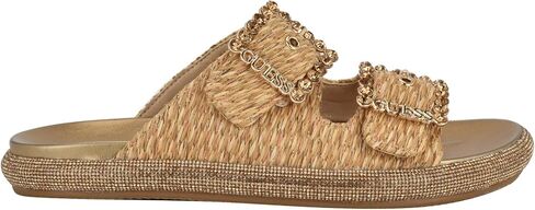 GUESS Women's Funzy Flat Sandal in Saudi Arabia