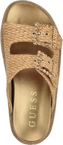 GUESS Women's Funzy Flat Sandal in Saudi Arabia