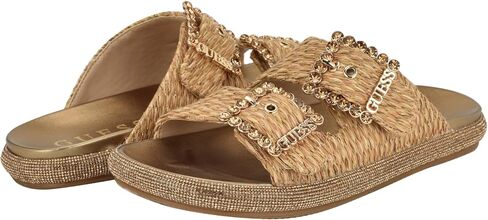 GUESS Women's Funzy Flat Sandal in Saudi Arabia