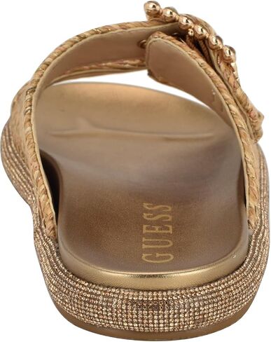 GUESS Women's Funzy Flat Sandal in Saudi Arabia