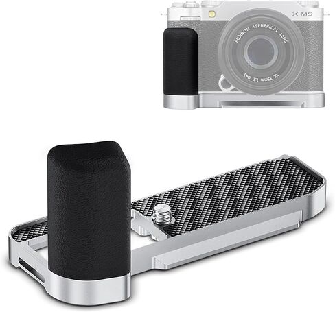 Metal X-T3 X-T2 Hand Grip Handle Holder for Fujifilm Fuji XT3 XT2 Handgrip | L Bracket Holder Replaces Fujifilm MHG-XT3 MHG-XT2 Handgrip,w Arca Swiss Type Quick Release Plate&Battery Compartment Opening in Saudi Arabia