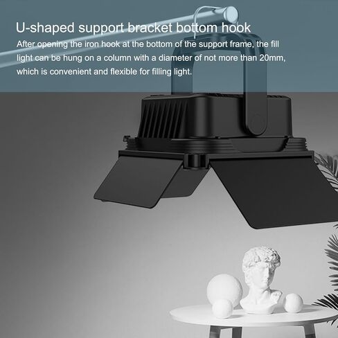 30W Magnetic Selfie Light for iPhone, Phone Light for Video Recording, 2500K-9000K Dimmable CRI95+ with 5400mAh Battery, Lighting for YouTube/TikTok, Vlogging, Live Streaming in Saudi Arabia