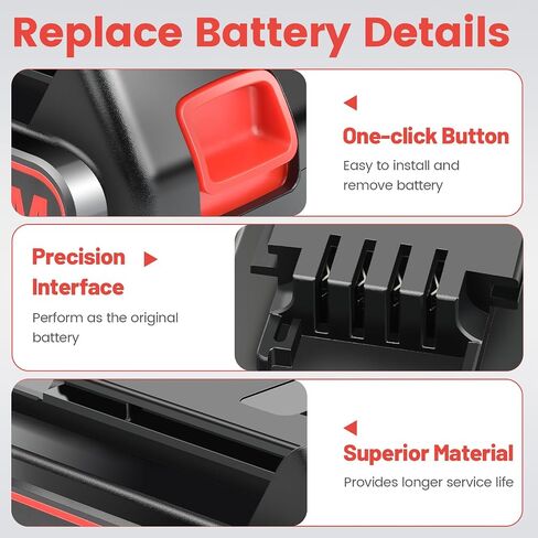 20v Lithium Battery Replacement for Black and Decker 6.0Ah Battery 2Pack with 1 Charger Combo Compatible with LBXR20 LBXR20B LBXR20-OPE LBXR2020 LBXR20 LB20 LBX20 LB2X4020 Cordless Power Tool in Saudi Arabia