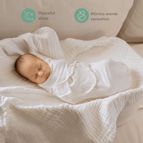 Sweety Fox 3-Pack Organic Baby Moaddle Sleep Sacks-القماشات للحديدين الجدد ، ورضيع 0-3 أشهر ، والبنات الصغيرة ، والبنين ، وأكياس النوم الوليدة الناعمة والحيوانية ، وبطانيات الحضانة ، وإغلاق Velcro (dagonfly) in Kuwait