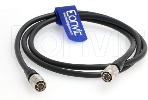 Eonvic HR10A-7P-6S 6 PIN إلى 6 دبوس كابل طاقة لكاميرا Basler CCD AVT الصناعية (3M ، مستقيم على التوالي) in Kuwait