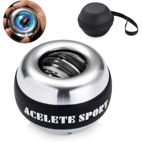 Gyro Ball Wrist Exerciser Auto-Start Wrist Trainer Ball Forearm Strengthener for Stronger Wrist Bones and Muscle