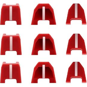(Set of 9) 42-38-0017 Rubber Nose Cushion No Mar Tip for Milwaukee M18 Finish Nailer 18 Gauge Brad Nailer