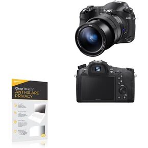 BoxWave Screen Protector Compatible with Sony RX10 IV - ClearTouch Anti-Glare Privacy (2-Pack), Privacy Screen Protector Flexible Film Anti-Glare
