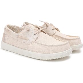 PITAS Santorini Women's Slip-On Shoes | Lightweight Comfortable Casual Shoes | Stylish Daily Wear Loafers for Women | Beige