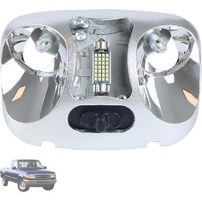 F37Z-13776-B Interior Overhead Roof Headliner Dome Light Lamp Fit for Ford Ranger 2-Door Super Cab 1993-2004 Replace# F37Z13776B
