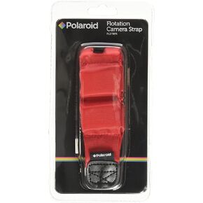 Polaroid Floating Wrist Strap Red for Underwater Waterproof Cameras/ Camcorders Housings