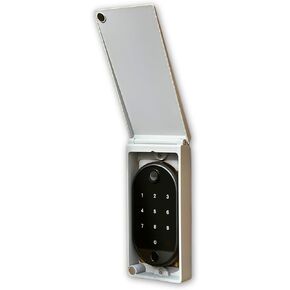 Keypad Enclosure for Yale Touch, Assure, Code & Level Lock Keypad - Tool-Free Weather-Resistant, Enclosed Outdoor Housing with Magnetic Clasp (Gray)