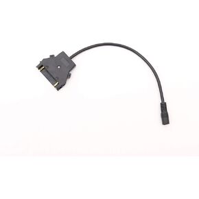 Portable V-Mount V-Lock Battery Connector to Female 5.5/2.5mm DC Power Adapter