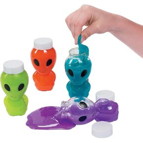 Fun Express - Alien Character with Slime - Toys - Active Play - Dough & Putty & Slime Toys - 12 Pieces