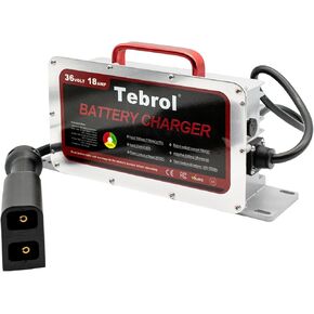 15 AMP 48 Volt Golf Carts Battery Charger for Club Car 3-Pin Round Plug (48V 15A)