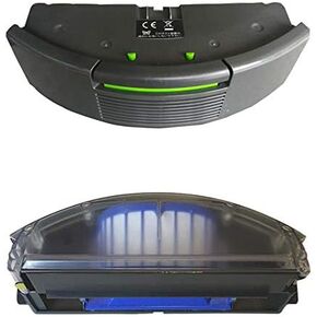 100% NEW!Aerovac Dust Bin Box Parts Replacement Compatible for Roomba iRobot 680 690 Series 681 684 685 690 691 695 Dust Collection Box Hepa Filter Box Trash Collector