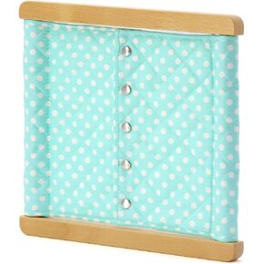 Kiddison Montessori Dressing Frames 11.8" for CASA 9 Fastener Styles Practical Life Skills Learning Material (TC20230125005, Lacing Frame, TC20230125005)