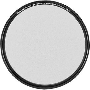Kase Magnetic Black Mist 1/4 Soft Focus Optical Glass Filter Incl Adapter Revolution/Skyeye Compatible (46mm)