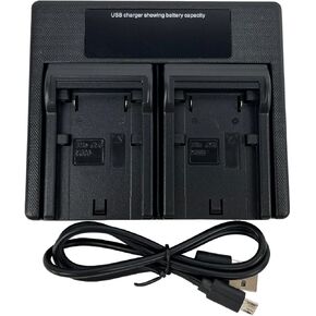 USB LED Dual Camera Battery Charger for BN-VF808 BN-VF808U BN-VF815 BN-VF815U BN-VF823 BN-VF823U AA-VF8 AA-VF8US