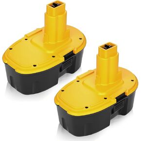 2Pack 18 Volt 4.5Ah NI-MH Batteries DC9096 Replacement for Dewalt 18V Battery DE9096 DC9098 DE9098 DE9098 DW9096 DW9095 DE9039 Compatible with Dewalt 18 Volt Series Cordless Power Tools and Chargers