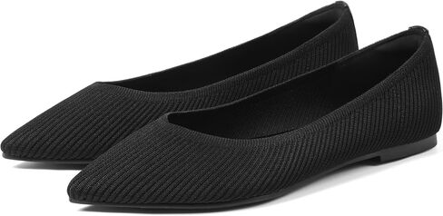 CELNEPHO Flats for Women Pointed Toe Ballet Flats Slip On Comfy Arch Support Knit Flats for Women Mary Jane Flats Washable Casual Dressy Shoes Work Flats Office Shoes in Saudi Arabia