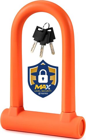 Sigtuna Bike U Lock Combination, U Bike Lock Combination Heavy Duty Anti Theft, U Bike Lock with 18mm Shackle, Bicycle Lock with Sturdy Mounting Bracket for Bicycle, E-Bike, Scooter, Outdoor Equipment in Saudi Arabia