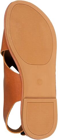 MGGMOKAY Womens Flat Sandals Summer Leather Sandals Classic Soft Comfort Walking Sandals in Saudi Arabia