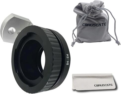 B4 (2/3 ")-محول عدسة NIK/Z ، عدسة متوافقة B4 (2/3") إلى جسم الكاميرا NIK/Z متوافق مع NIK/Z FC ، Z30 ، Z9 ، Z8 ، Z6 ، Z7 ، Z5 ، Z50 +مع قطعة قماش تنظيف Tripo+ in Kuwait