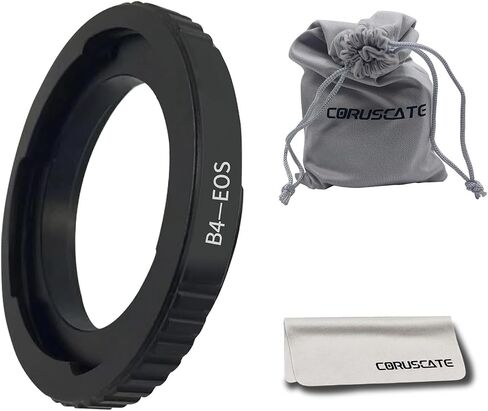 B4 (2/3")-M4/3 Lens Adapter,Compatible B4 (2/3") Lens to Micro Four Thirds (M4/3 MFT) Mount Cameras:EPL7,EPL6,EPL5,EPL3,EPM1,EP2,EPL2,GX85,GX80,GX9,GX8,GX7,BGH1,GF1,GF2,G6,GF1,GF2,GF3 in Saudi Arabia