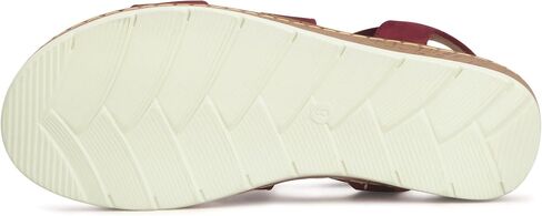 Carcuume Women's Suede Flat Sandals Elastic Slingback Slip-On with Cushioned Wedge Sole for Walking, Beach Weddings,VJAMIE-000 in Saudi Arabia