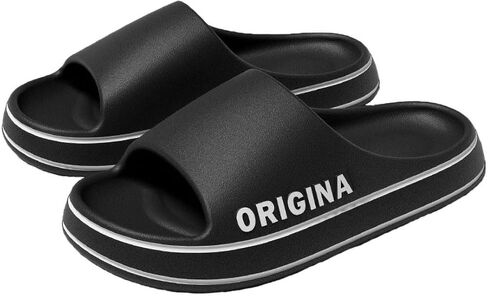 Unisex-Adult Slide Sandals Soft Shower Shoes Non Slip Bathroom Slippers Lightweight Pool Slippers in Saudi Arabia