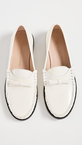 Stuart Weitzman Women's Lottie Bow Loafers in Saudi Arabia